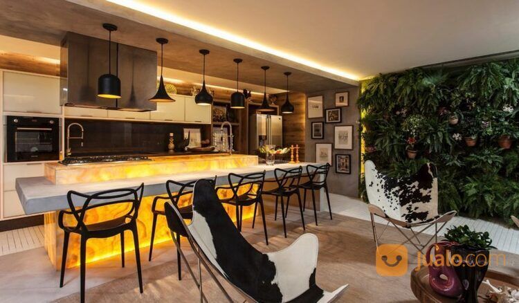 Kitchen Set Marmer Putih Malang