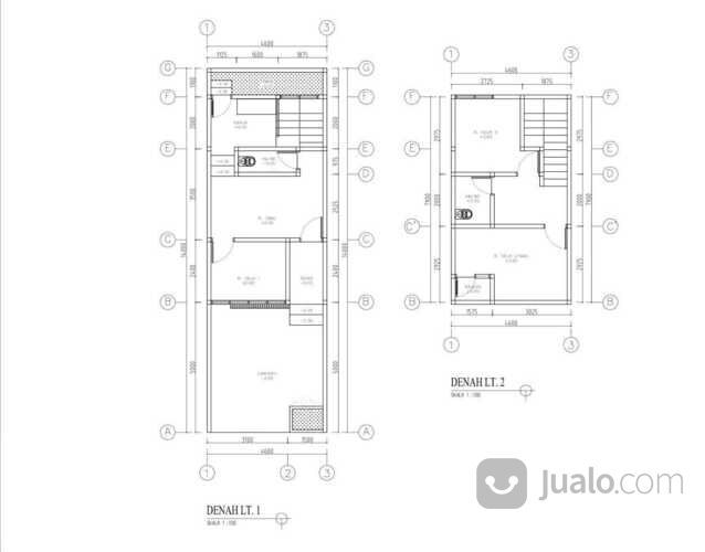 Rumah Scandinavian 2 lantai di Setu Cipayung Jaktim