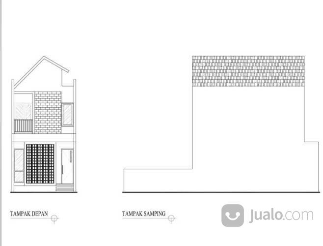 Rumah Scandinavian 2 lantai di Setu Cipayung Jaktim
