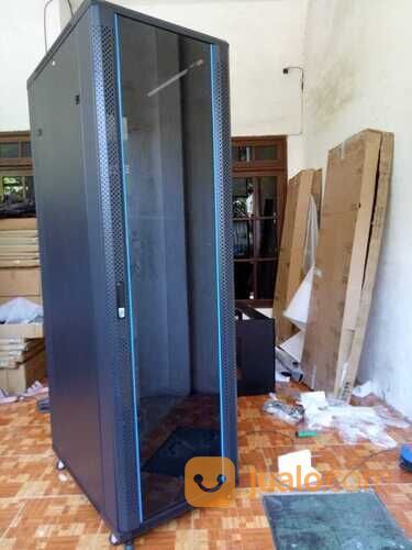 Murah Rack Server INDORACK Glass Door IR9042G Close Rak 42U Depth 900MM