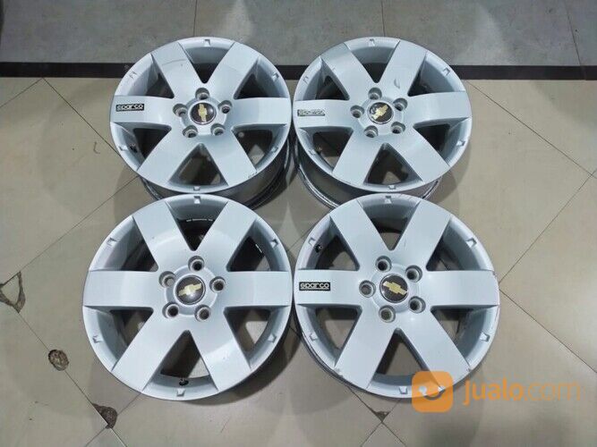 Pelek Seken Ring 16 Original Chevrolet Captiva Satu Set Halus 80%