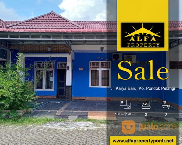 Alfa Property Rumah Pondok Pelangi, Pontianak, Kalimantan Barat