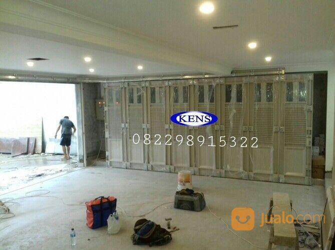 Pintu besi kens sleding