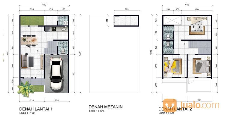Rumah Termurah Di Wiyung Perumahan Taman Pondok Indah One Gate Bisa Inhouse 3 Tahun Tanpa Bank SHM