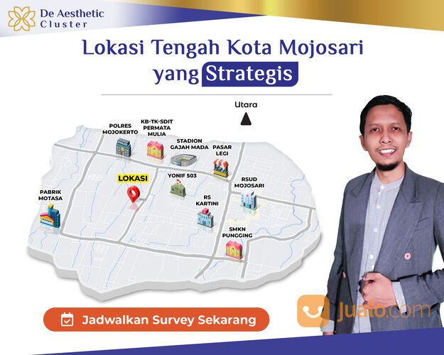 RUMAH SEHAT - Rumah Mojosari dekat Modopuro, Rumah Mojosari dekat Mojosulur