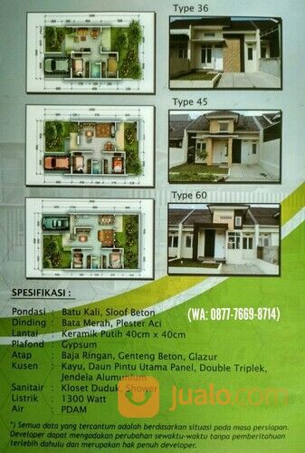 Kristal Garden Free All In Dekat Stasiun Dan Tol Cibinong Sentul Bogor Depok