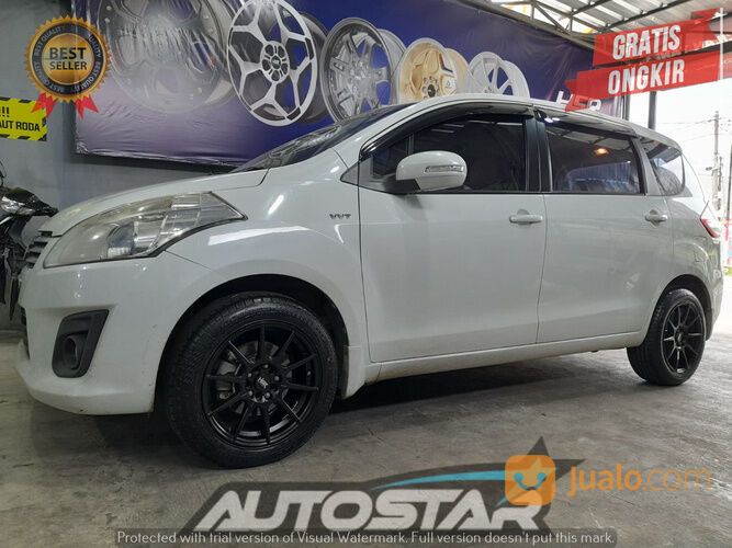 Modifikasi Mobil Ertiga Pakai Velg Racing Ring 16 Hsr Wheel Rai S2 Ring 16