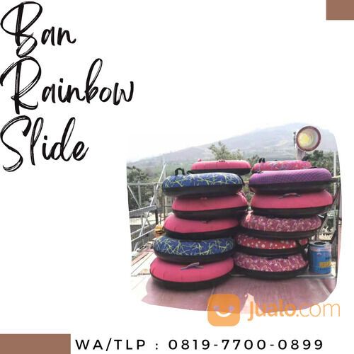 Ban untuk rainbow Slide atau Ban untuk Perosotan Warna-Warni