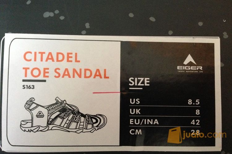 Sandal Gunung Eiger Toe Citadel Original