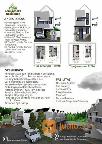 Perumahan Murah di Kutabumi Pasarkemis Tangerang Dekat Bandara Soetta