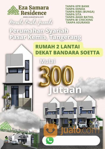 Perumahan Murah di Kutabumi Pasarkemis Tangerang Dekat Bandara Soetta