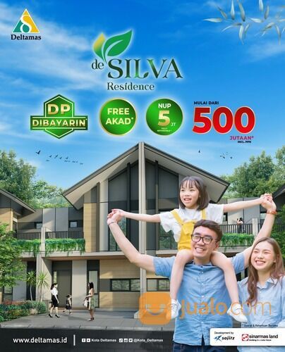 Hunian 2 Lantai Deltamas Desilva Dekat Aeon Terbesar Se Asia Tenggara Free Dp