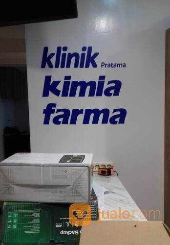 Signage Huruf Timbul dan Neon Box Kimia Farma