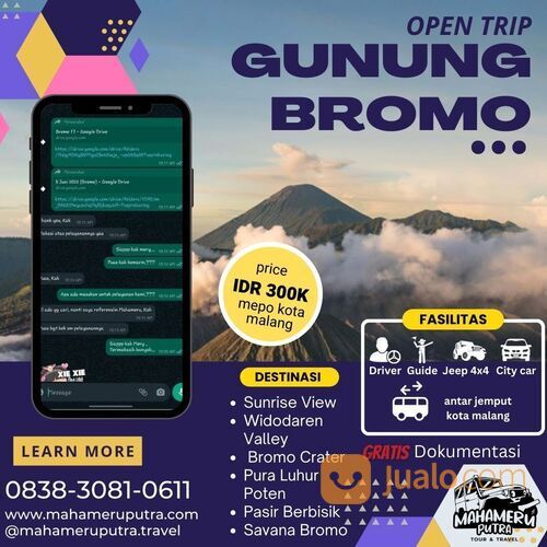 Paket Promo Tahun Baru Tur Bromo + Start Malang