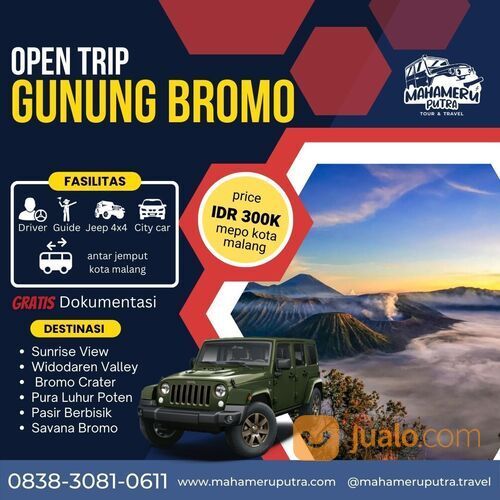Paket Promo Tahun Baru Tur Bromo + Start Malang