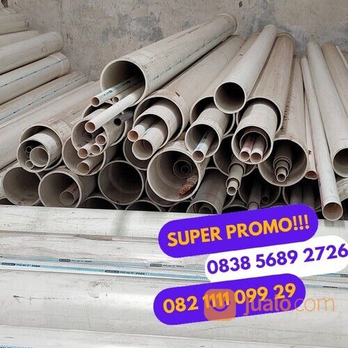 PIPA PVC RUCIKA D 6 INCH PUTIH