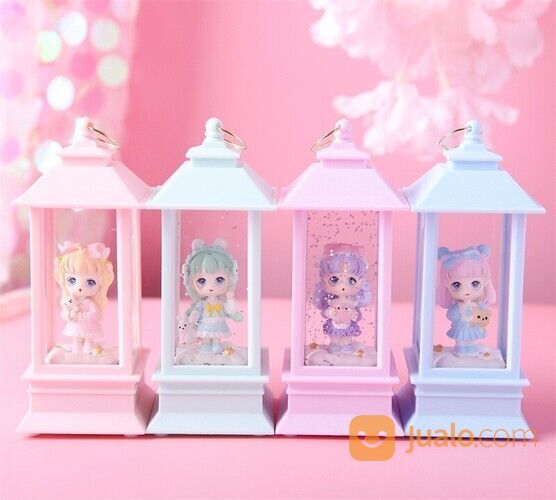 Lampu Hias Lolita In Lantern / Lampu Tidur Mini Dengan Kepingan Salju