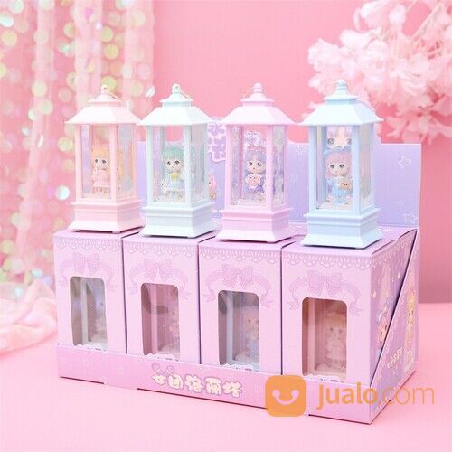 Lampu Hias Lolita In Lantern / Lampu Tidur Mini Dengan Kepingan Salju