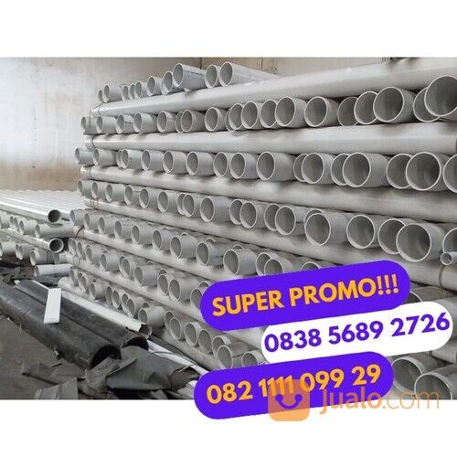 PIPA PVC 4 INCH D ABU MOFF