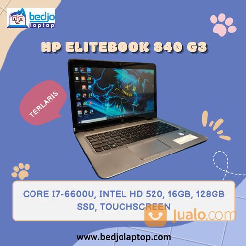 TERLARIS, HP Elitebook 840 G3, Core i7-6600U, Laptop HP Harga di Malang, Laptop HP Terbaru di Malang
