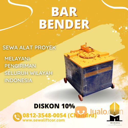 SEWA ALAT PROYEK BAR BENDER | PROYEK KOTA BATU | SIZE 8-32 mm