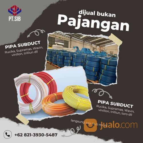 PIPA SUBDUCT KABEL WARNA WARNI READY STOK