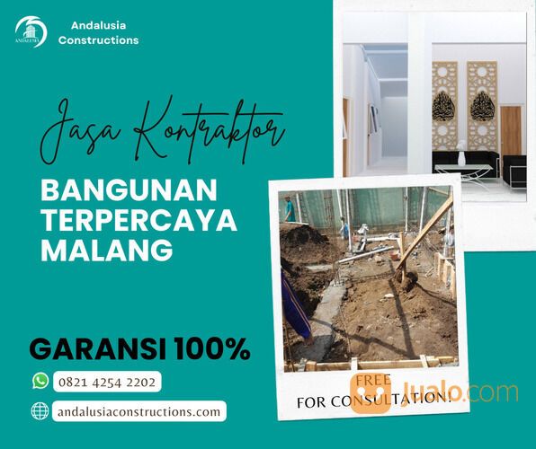 Jasa Kontraktor Malang Raya Garansi 100%