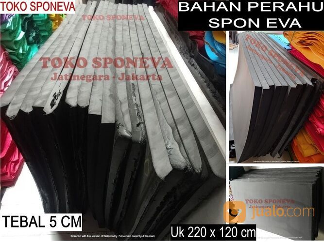 Bahan PERAHU SPON EVA - ANTI TENGELAM & ANTI PECAH