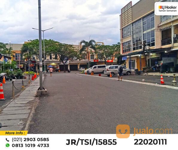 (TSI/15855) Ruko Grand Palm Citywalk, Duri Kosambi, 4.5x13.5 m², 3 Lt, HGB