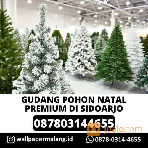 GUDANG POHON NATAL PREMIUM DI SIDOARJO