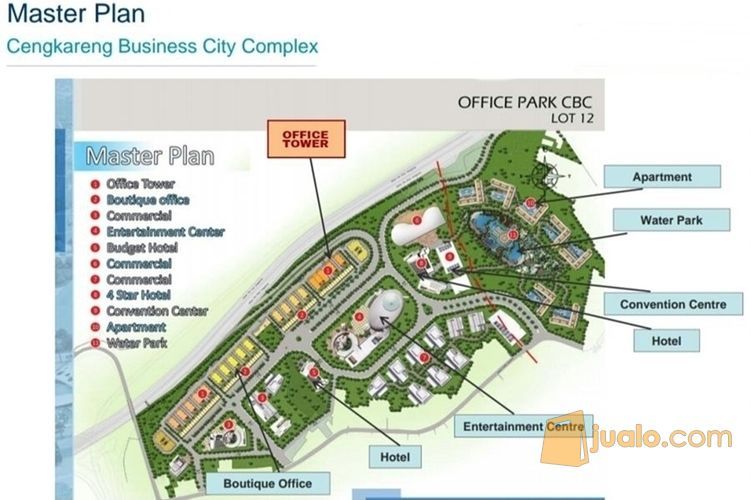 Boutique Office Building di Cengkareng Business City (CBC)