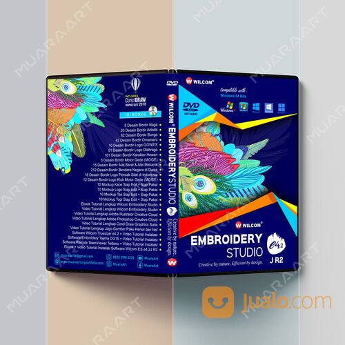 DVD Bundle & FLASHDISK Software Wilcom ES e4.2J R2 & Wilcom ES 2006 SP4