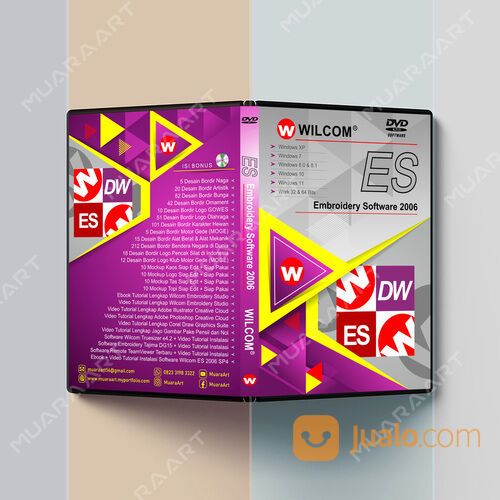 DVD Bundle & FLASHDISK Software Wilcom ES e4.2J R2 & Wilcom ES 2006 SP4