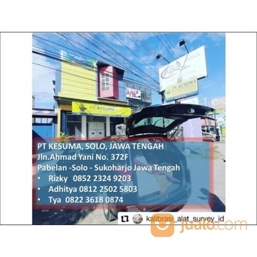 Sertifikat Kalibrasi Total Station Waterpass Theodolite Terpercaya