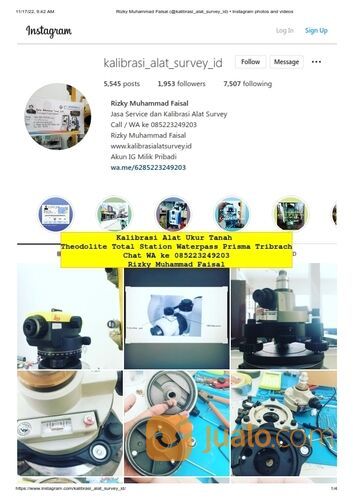 Sertifikat Kalibrasi Total Station Waterpass Theodolite Terpercaya