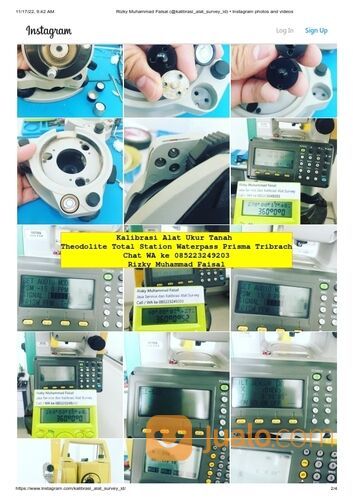 Sertifikat Kalibrasi Total Station Waterpass Theodolite Terpercaya