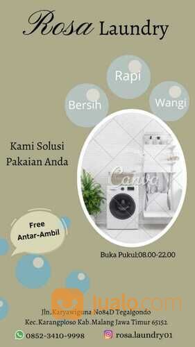 LAUNDRY AREA BELAKANG KAMPUS UMM 3