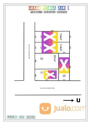 Perumahan grand pesona asri 1 siap huni lokasi Semarang b