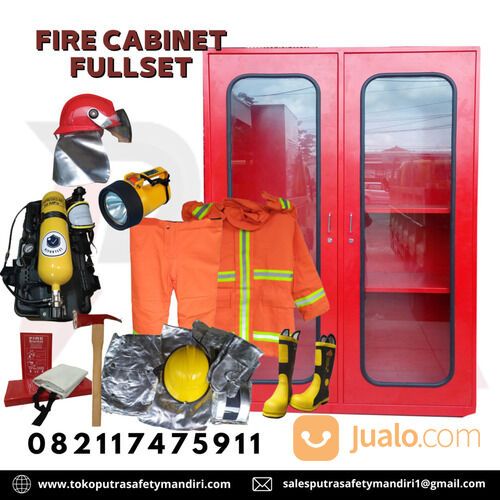 FIRE CABINET SAFETY HYDRANT LEMARI SIMPAN PERLENGKAPAN KESELAMATAN REGU PEMADAM