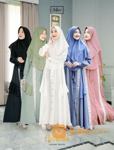 085 790 255 364, Distributor Baju Gamis Sarimbit Terbaru Silvi Hijab Blitar Jatim