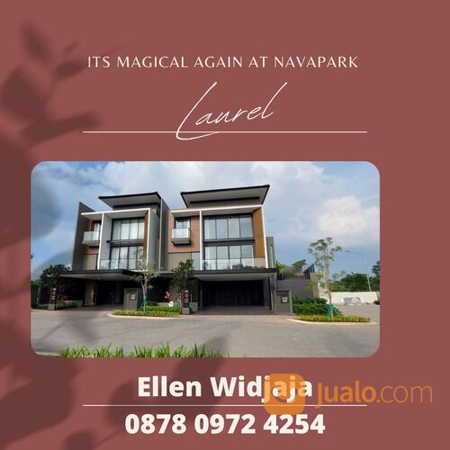 Laurel Navapark BSD city with 10 ha beautifull park