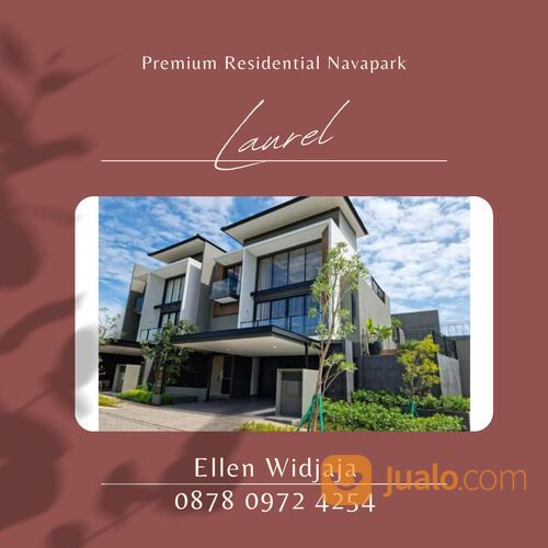 Laurel Navapark BSD city with 10 ha beautifull park