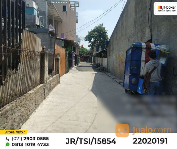 (TSI/15854) Rumah Jl. Haji Sanusi, Duri Kosambi, 76 m², 2 Lt, SHM