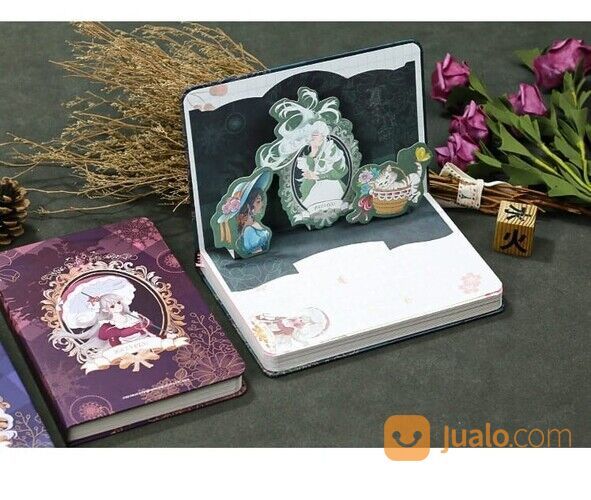 Buku Tulis Harian | Notebook Model Princess / Buku Diary Catatan Lucu