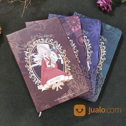 Buku Tulis Harian | Notebook Model Princess / Buku Diary Catatan Lucu