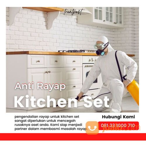 kitchen set ambruk karena rayap? ini solusinya