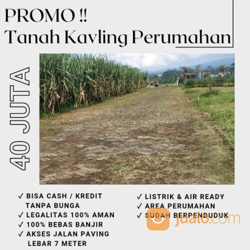 promo tanah murah 40 juta