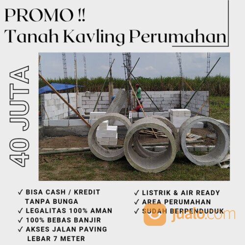 promo tanah murah 40 juta