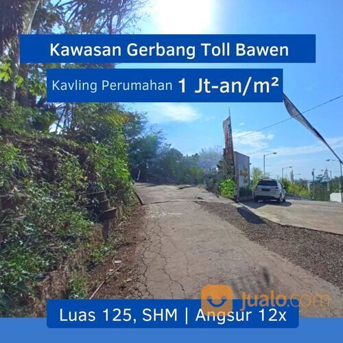 Utara Hotel Bawen Indah Tanah Murah Sertifikat SHM