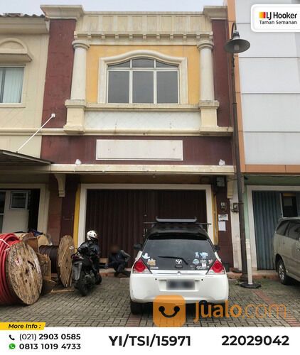 (TSI/15971) Ruko Golden Madrid, BSD, Tangerang, 5.3x12.9 m², 2⅓ Lt, HGB